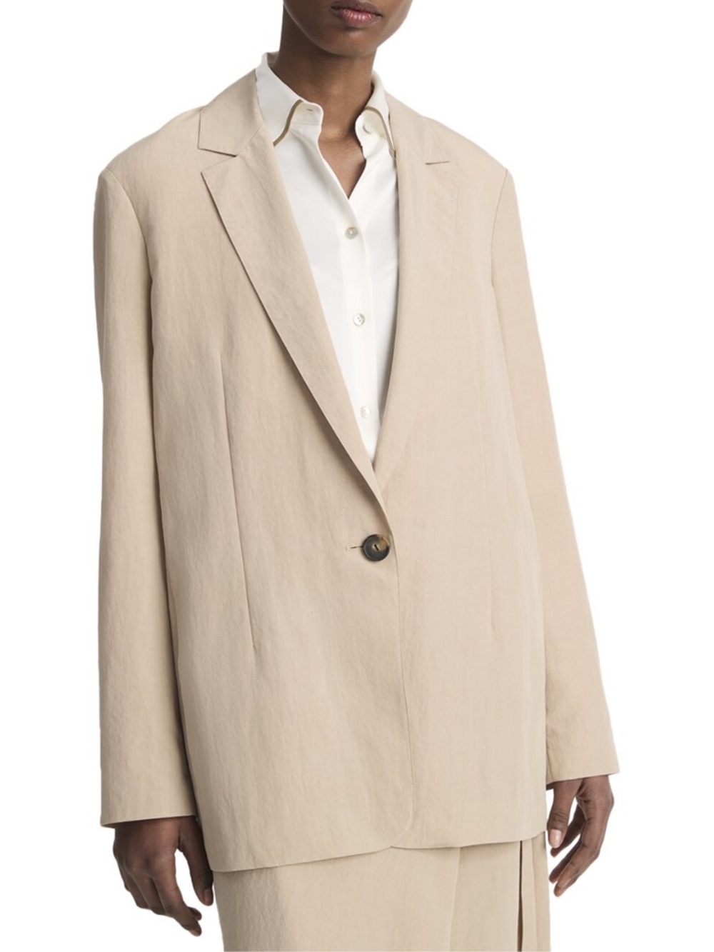 Vince Relaxed Textured Blazer